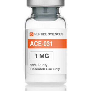 ACE-031 1mg is a synthetic protein made up of activin receptor type IIB and the immunoglobulin G1-Fc (IgG1-Fc).